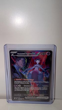 Team Rocket’s Mewtwo ex 231/182 SIR – Near Mint – Fresh Pull