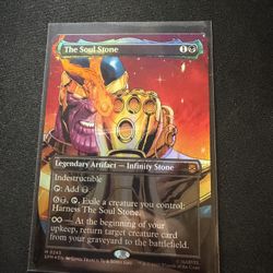 Magic The Gathering Marvel’s Spider-Man Soulstone Borderless