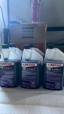 Betco Quat-Stat 5 Disinfectant Cleaner – 6 Bottles