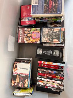 Box of old movies