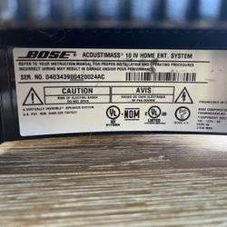 Bose Acoustic 10 Con Amplificador Pionero Elite 