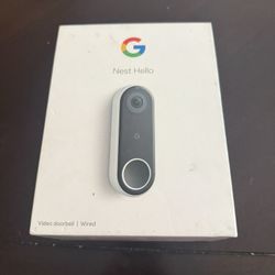 Google Nest Hello Wired Front Door Bell