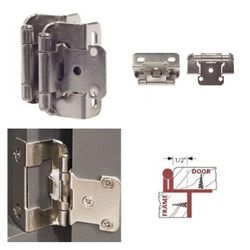 Self-closing Overlay 1/2" cabinet door hinges