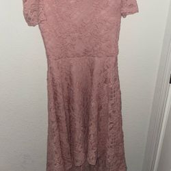 Pink-Rose Dress 