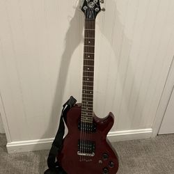 Electric Guitar With Bag 