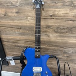 Used First Act ME5008 Electric Guitar Blue