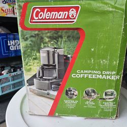 Camp stove coffee maker