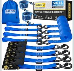 Ratchet Straps Heavy Duty 4 Pack