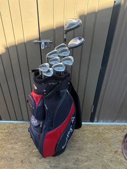 Left hand golf club set