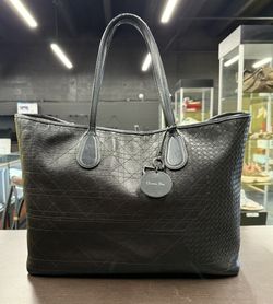 Christian Dior Limited Edition Panarea Cannage Tote Shoulder Bag (H🐝)