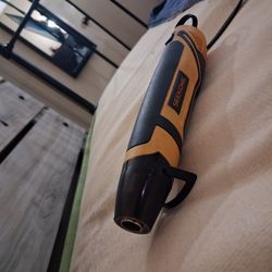 Electric heat gun.\nFor heat shriek, material.\nSpeeds