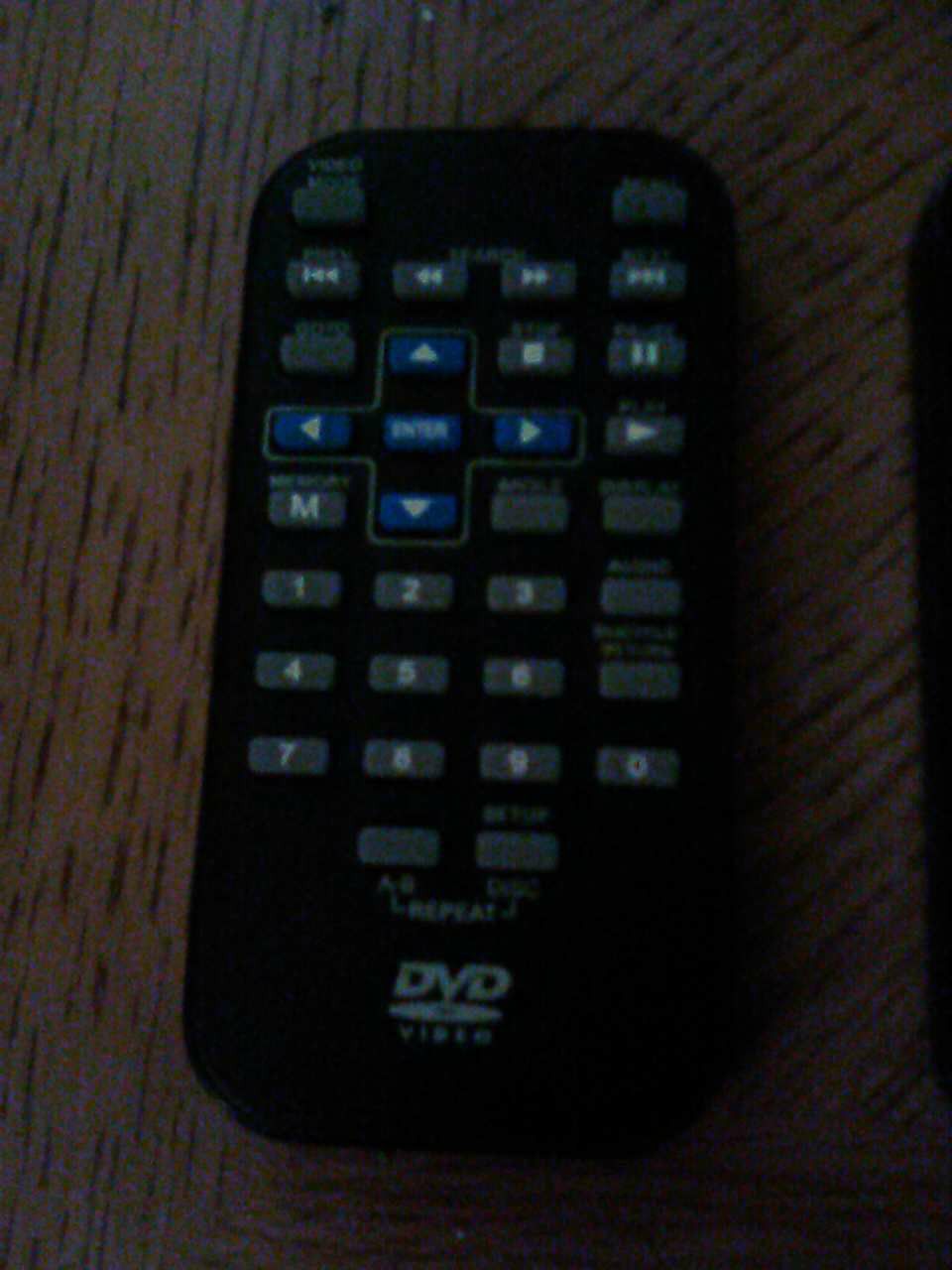 Personnel DVD remote