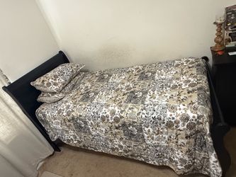 Twin Bed and Mattress