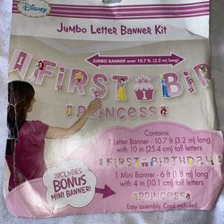 New Jumbo Birthday Banner