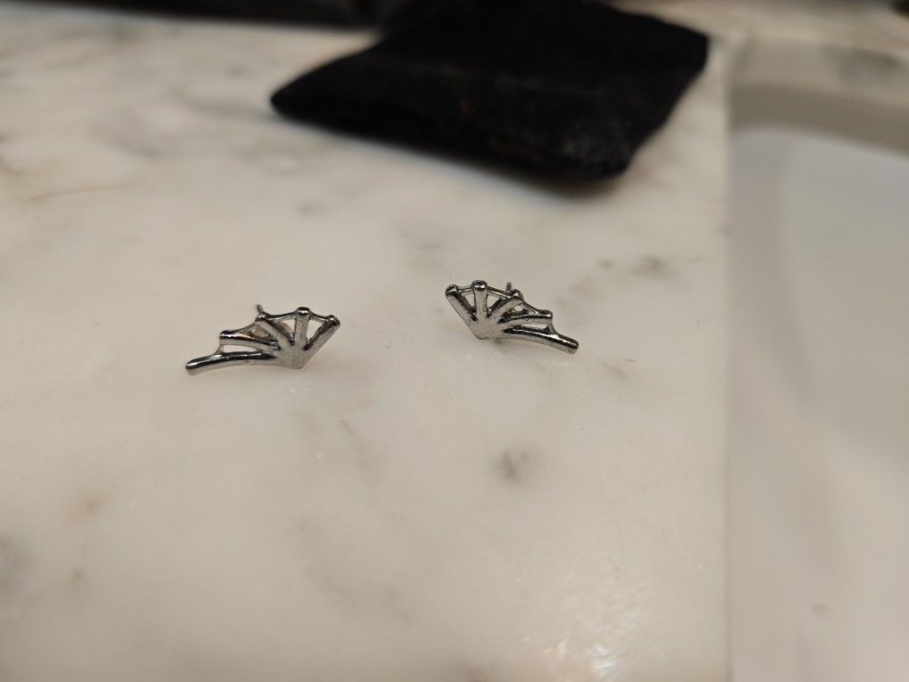 Bat wing earrings