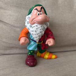 Enesco Disney by Britto Grumpy Figurine, 8-Inch