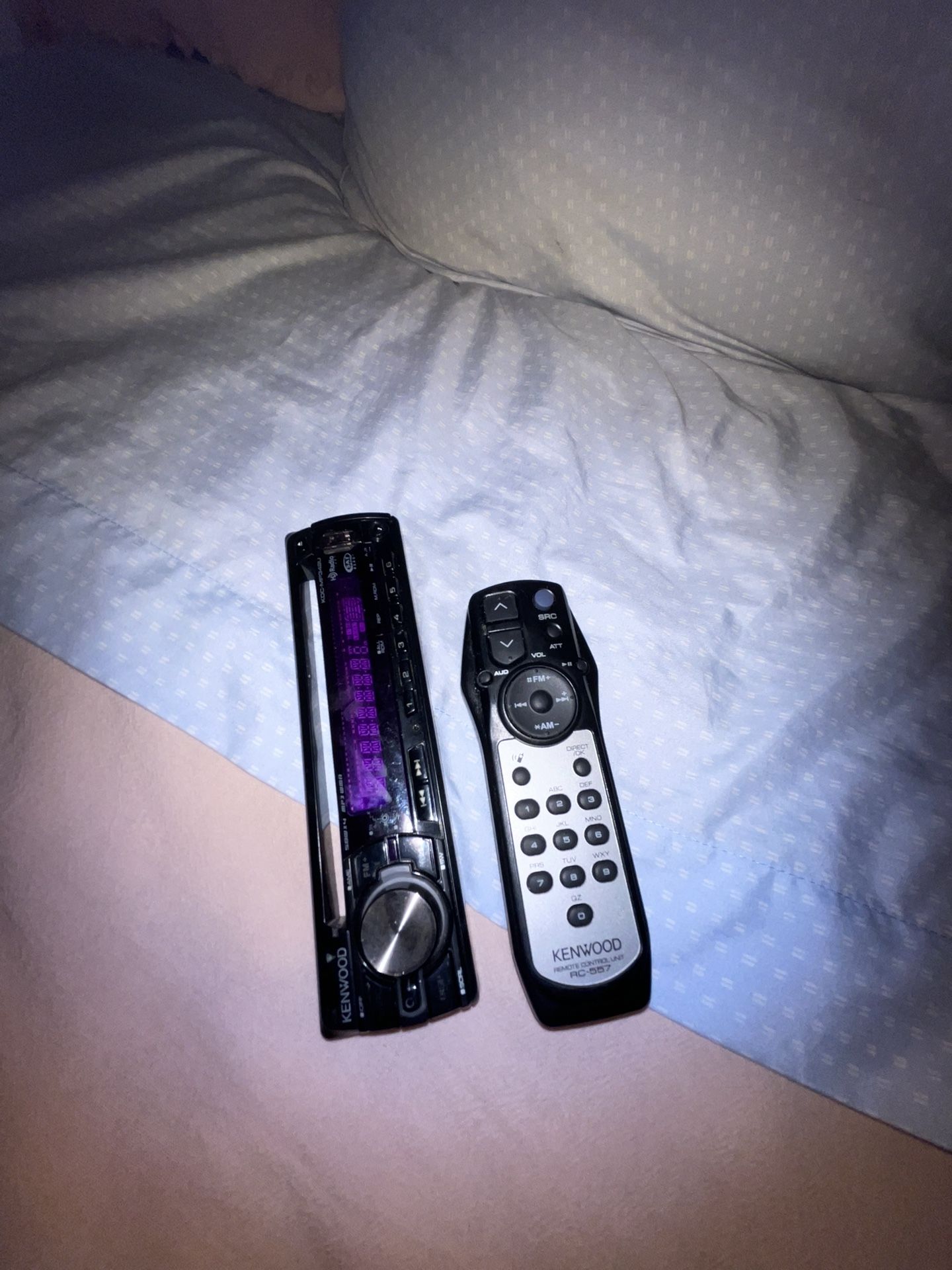 Kenwood Stereo And Remote