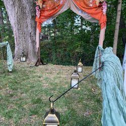 Fall Wedding decor And Arch 