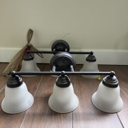 Bathroom Vanity 3 Light Fixture 