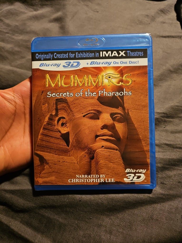 Mummies Secret of The Pharaoh's 3D & 2D Bluray