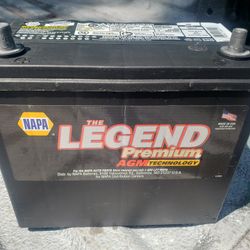 NAPA Legend AGM Toyota Prius Battery Perfect Condition 1yr Warranty 