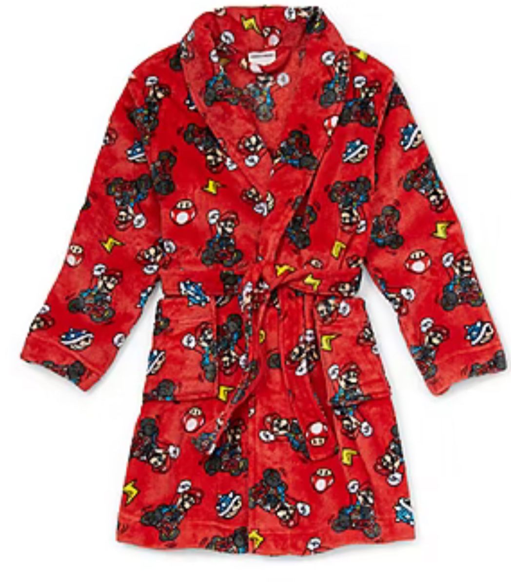 Mario Bathrobe- Boys Size 6