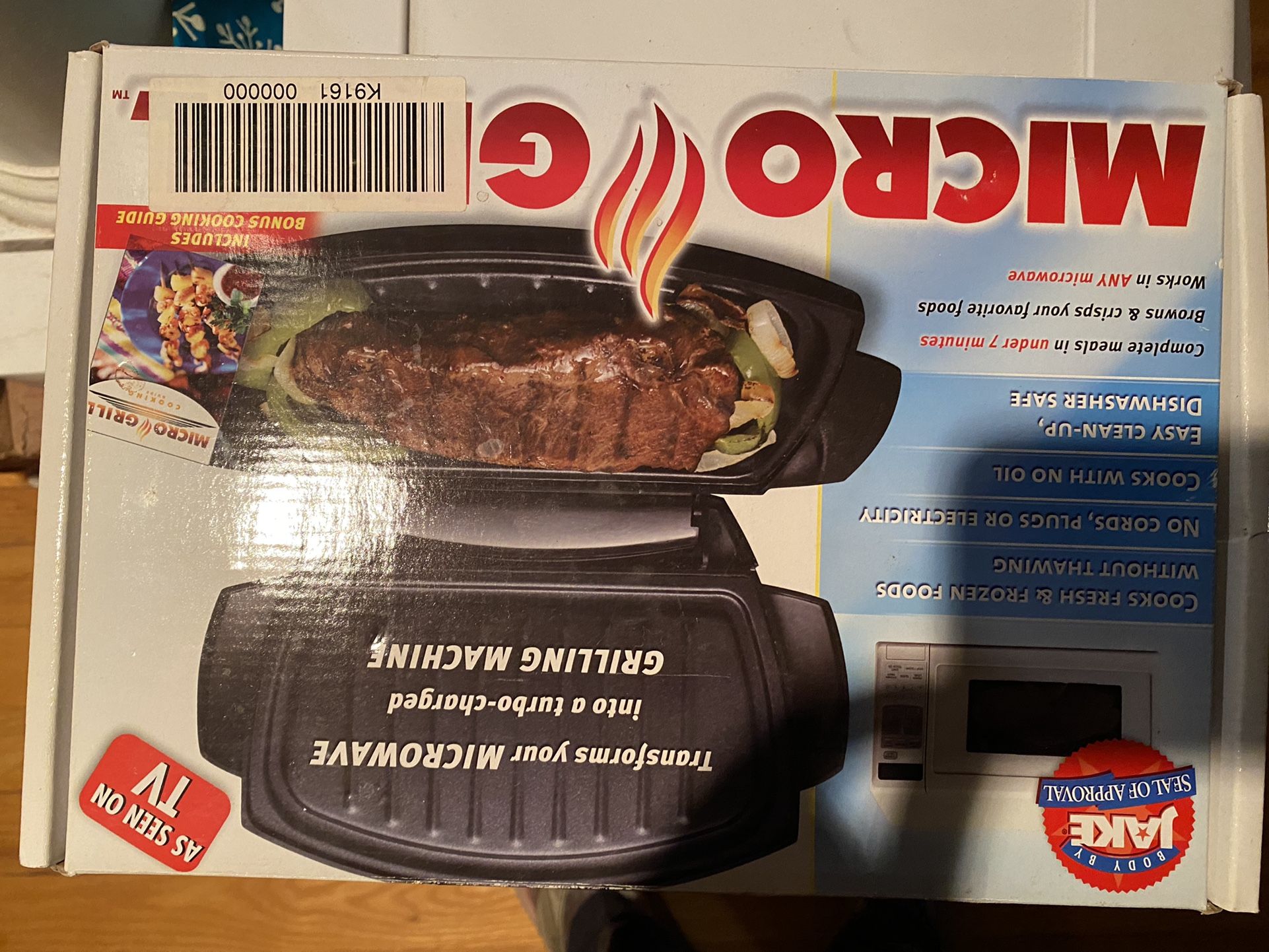 Micro Grill As Seen On TV Microwave Grilling Machine 