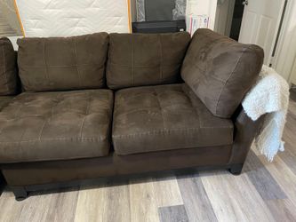 Brown couch
