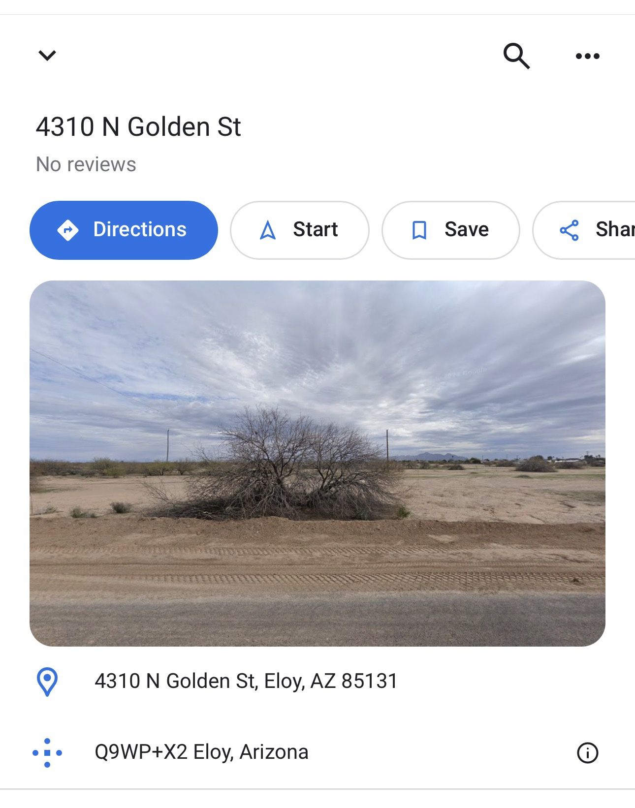 Terreno En Eloy A Venta