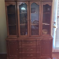 antique china cabinet