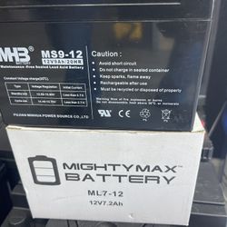 Vaterias.    NEW.  12volt.  V9AH/20HR