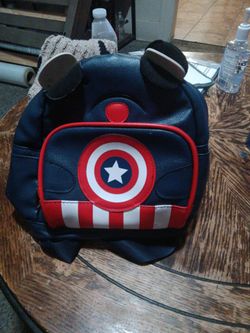 Captain America Mickey Mouse Mini Backpack
