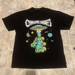 Chinatown Market Grateful Dead Shirt Men’s Large Dancing Bear Alien Colorful