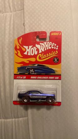 2006 Hot Wheels Classics Series 3 #17/30 DODGE CHALLENGER FUNNY CAR Purple