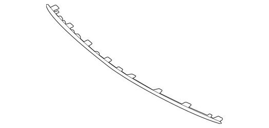 Genuine Mercedes-Benz OE Trim Strip 297-885-46-00