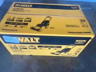 Dewalt lawnmower