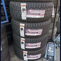 265/50/20 American AT Llantas Nuevas Instaladas Y Balanceadas En Su Compra 