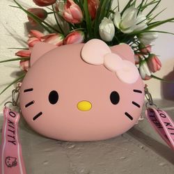 Pink Hello Kitty Crossbody Bag