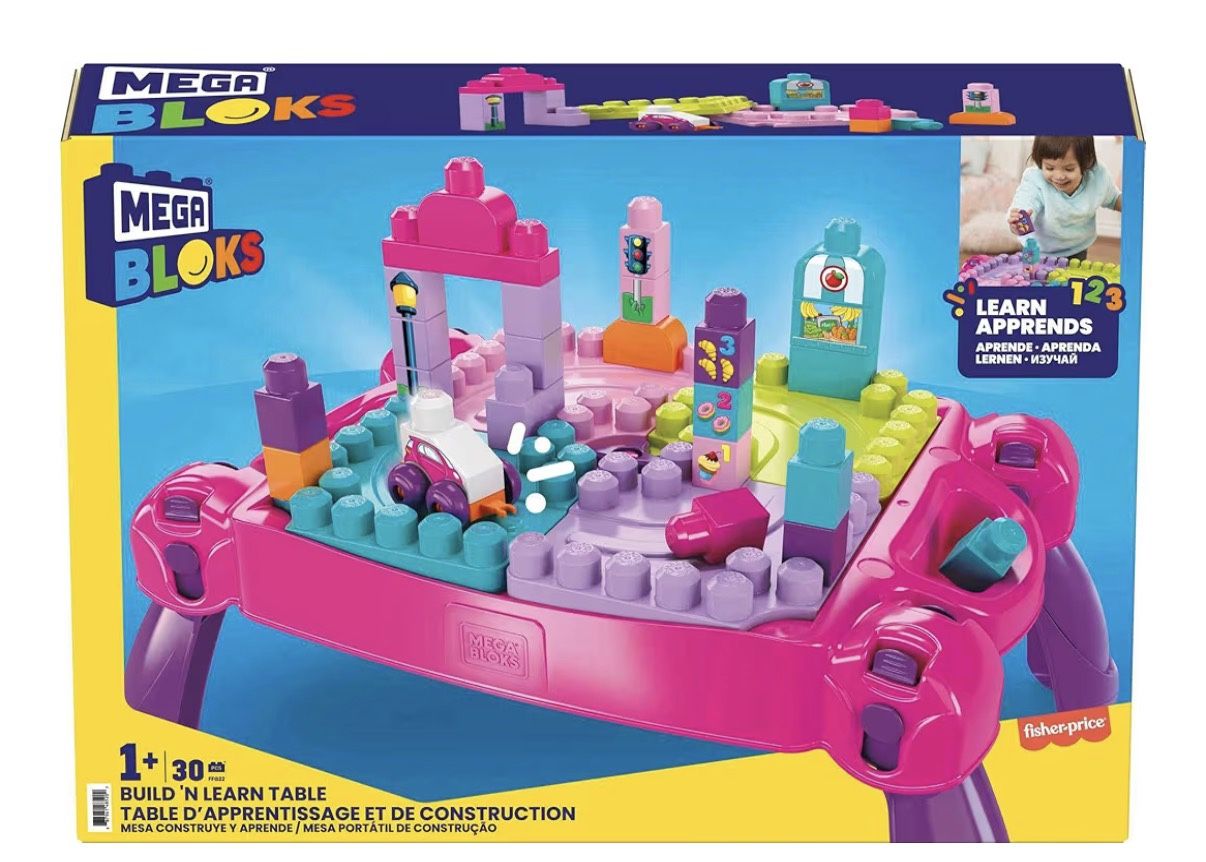 Mesa De Bloques Para Niña