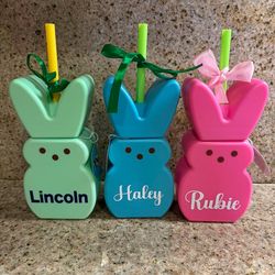 Personalized Easter Peeps cups $8/ each