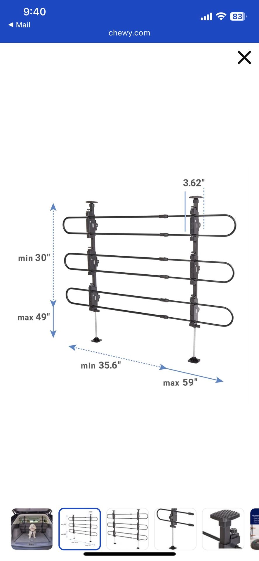 Dog Barrier For Cars