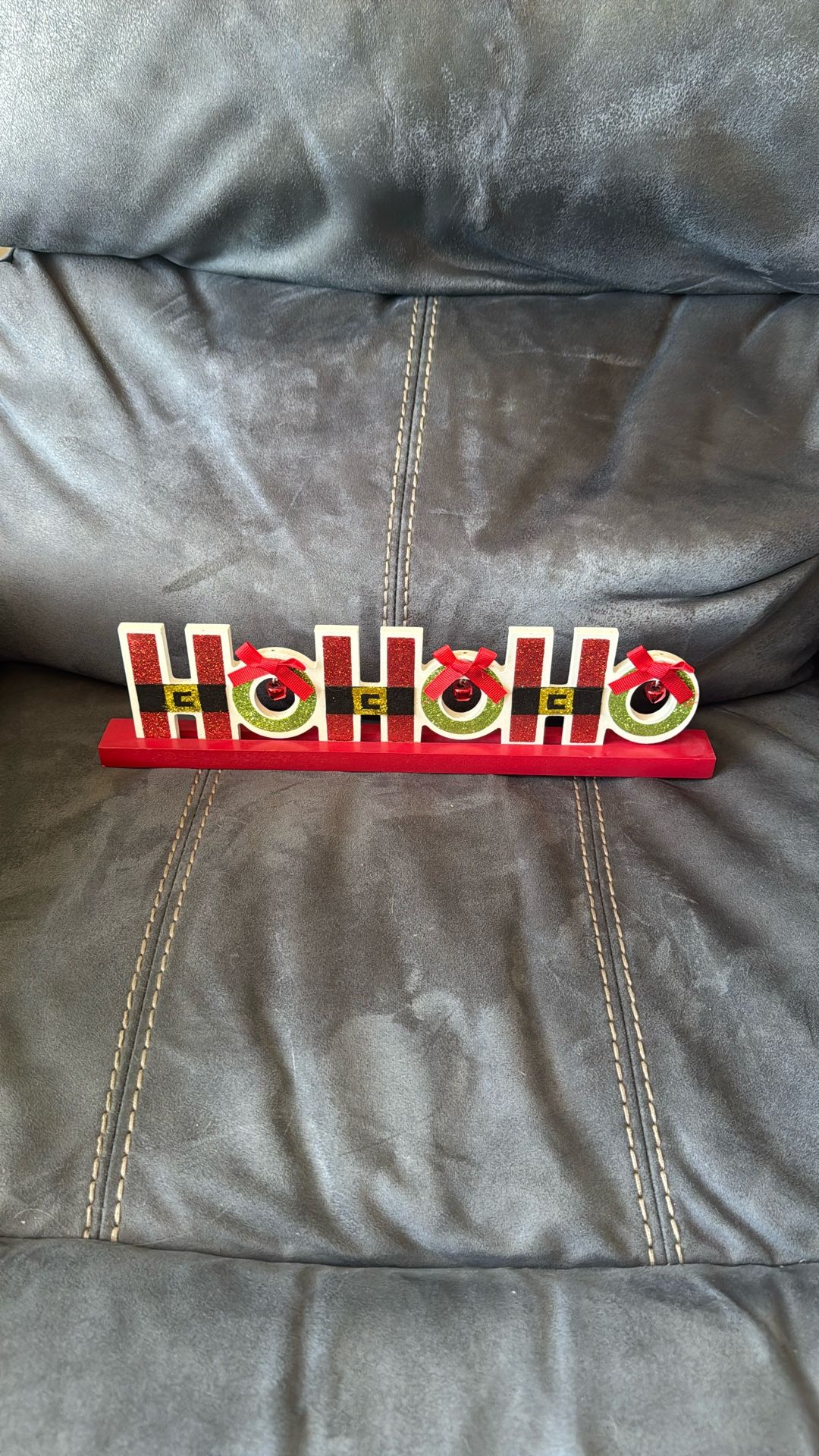 New With Tags Hobby Lobby Ho Ho Ho Wood Holiday Decoration Christmas Santa Sign