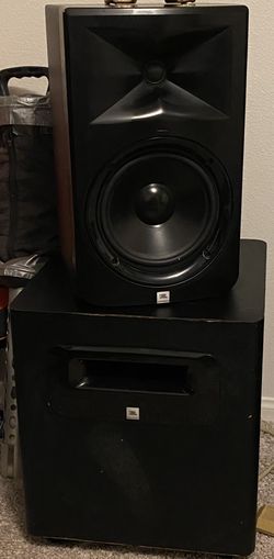 JBL 3 Series MK1 Professional Studio Monitors And Sub Woofer