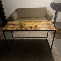 Desk Plus Wall Shelve 