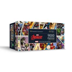 Trefl Marvel Across The Cosmic Universe UFT Prime 9000 pc Puzzle, Like New!