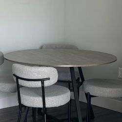 Table & chair from wayfair! 