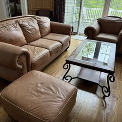 Leather Living Room Set