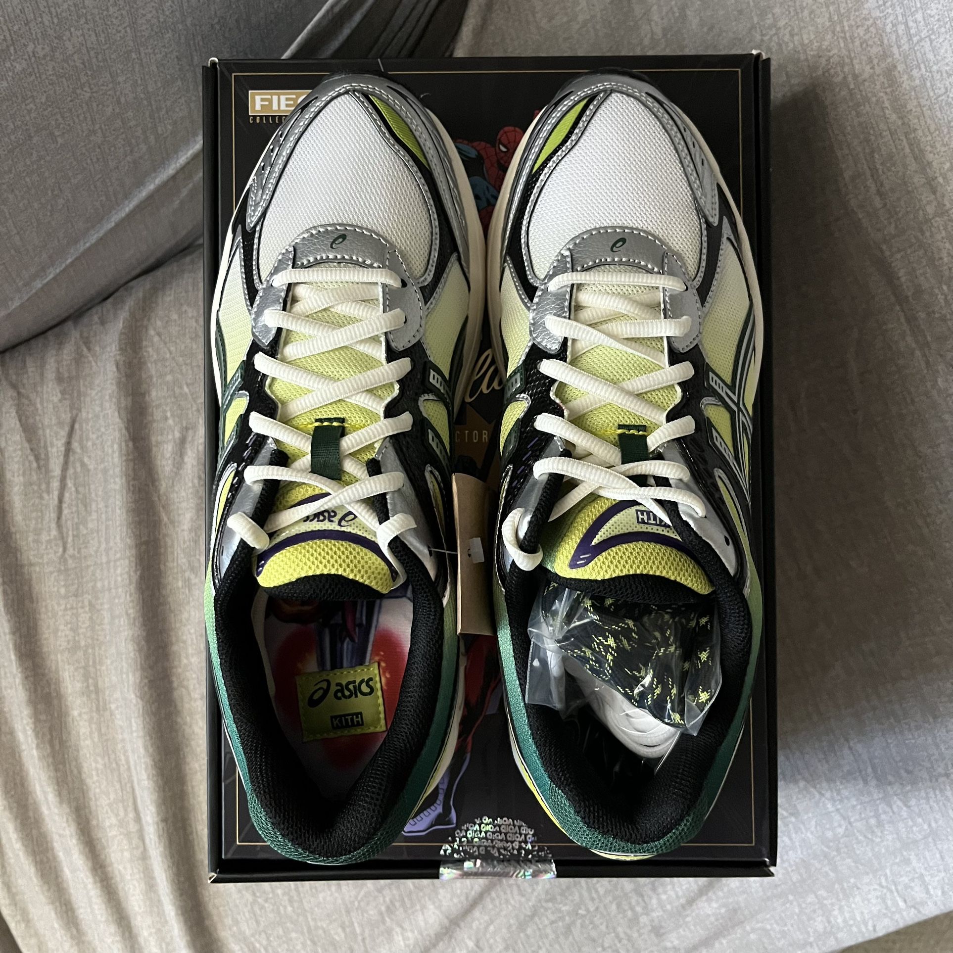 Kith Marvel Villains Green Goblin ASICS GT-2160 With Comic New 