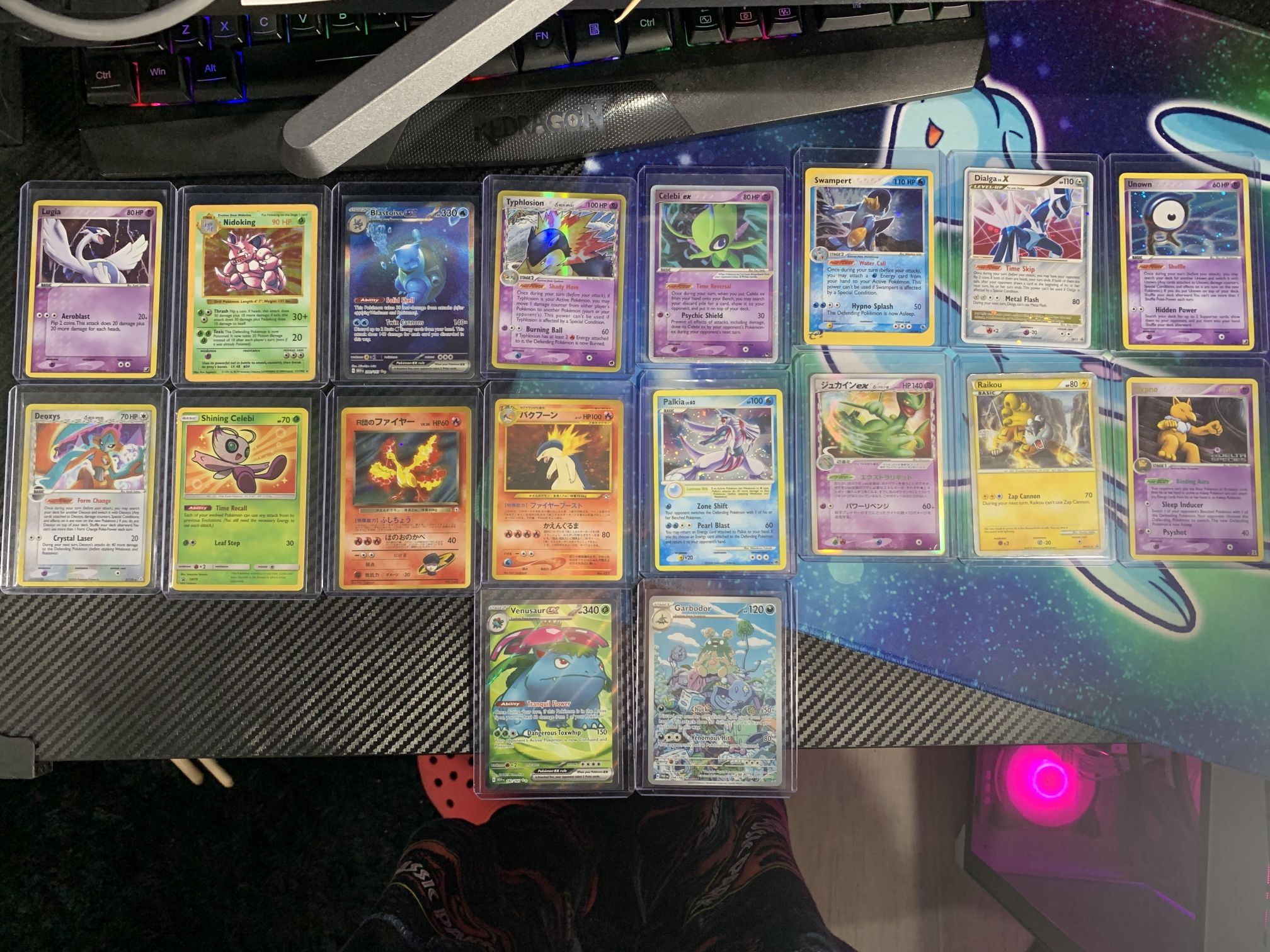 Pokemon Singles And Slabs Lot