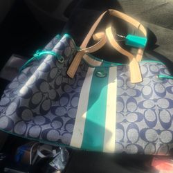 Coach Signature Tote Bag